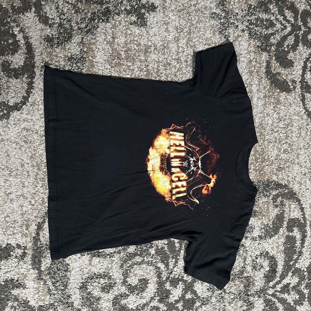 WWE Authentic Hell In A Cell Sacramento Ca XL T-Shirt